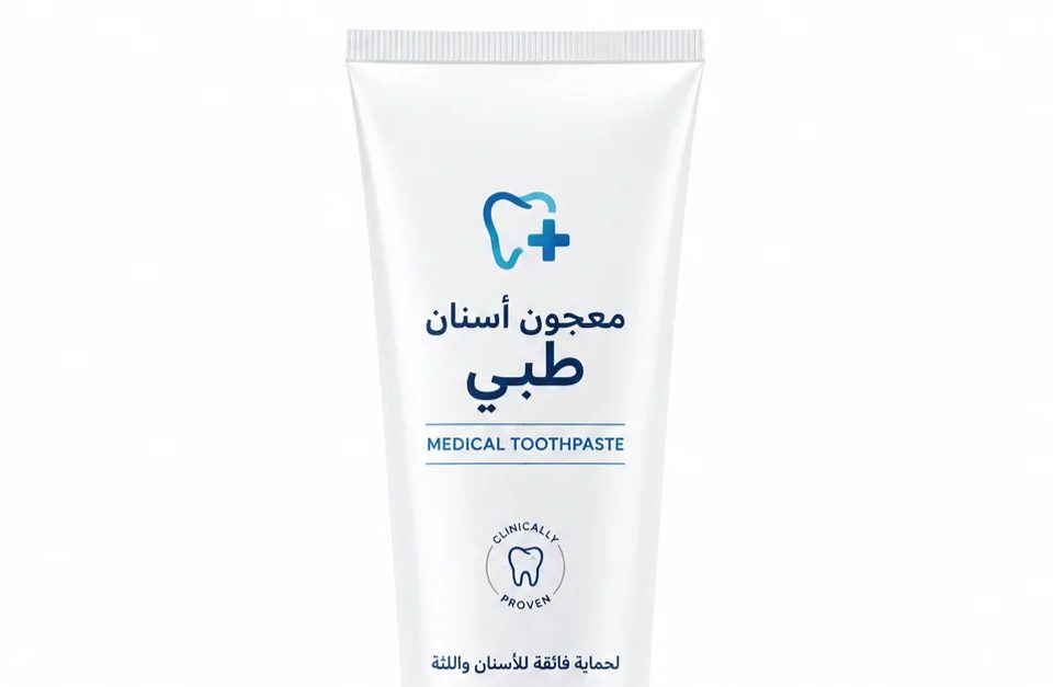 معجون أسنان طبي